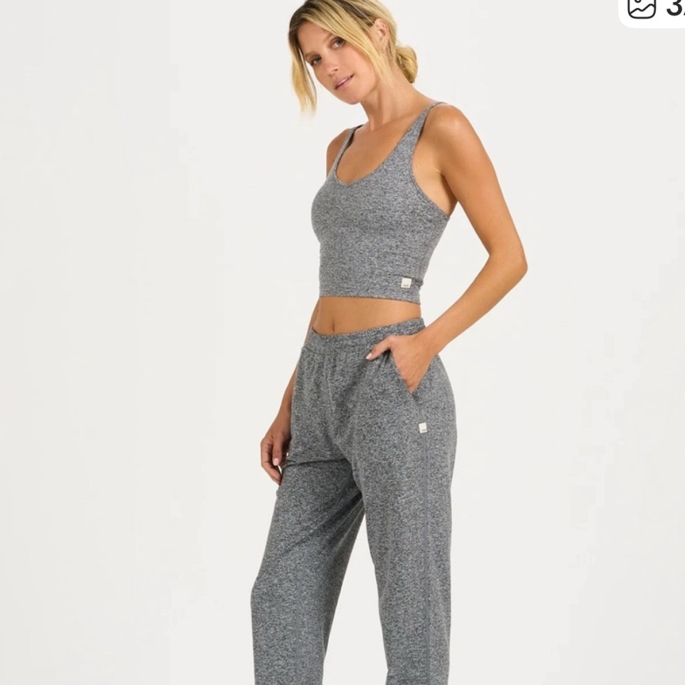 Gray Women's vuori tank top